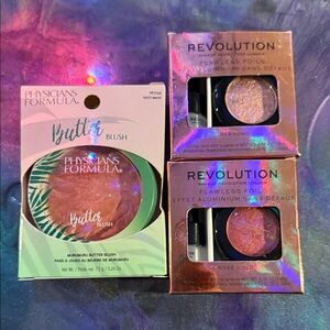 Revolution Flawless Foils and Physicians Formula Blush Set